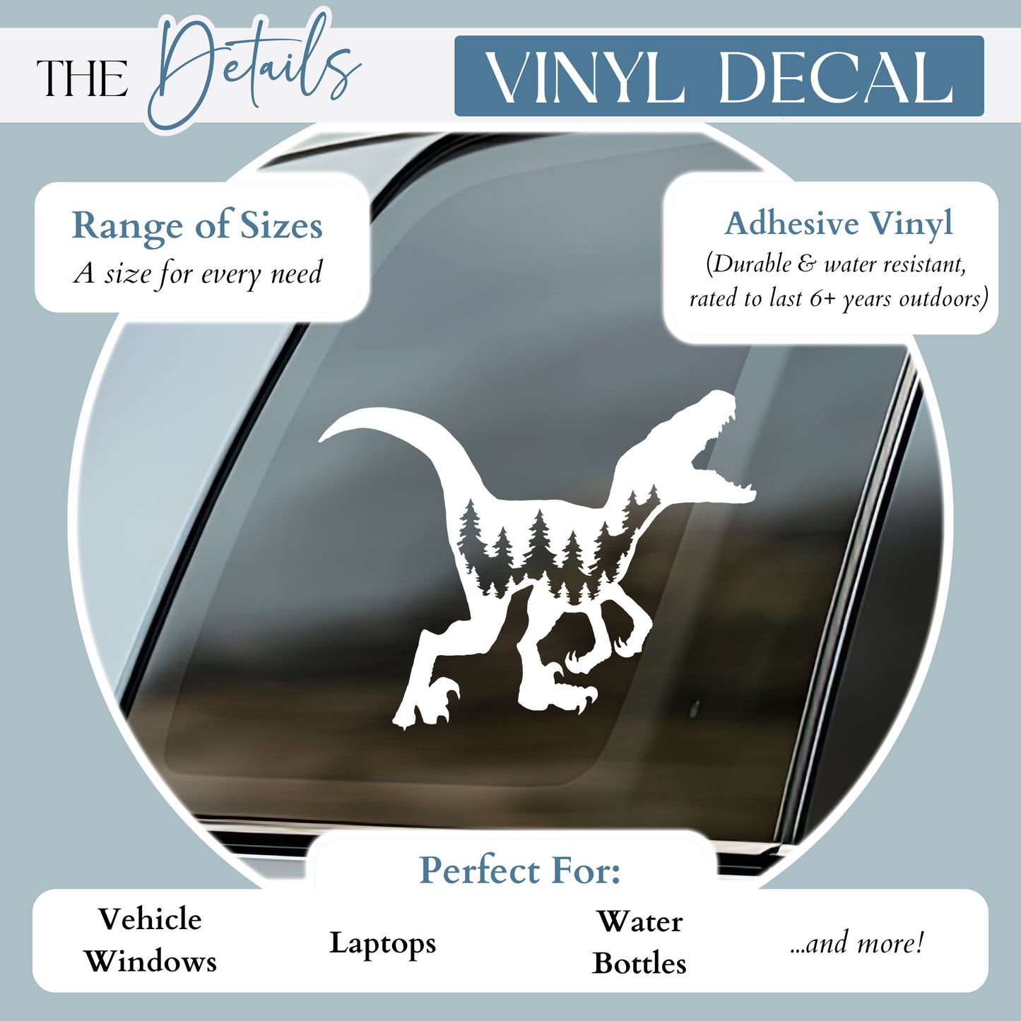 Raptor Vinyl Decal