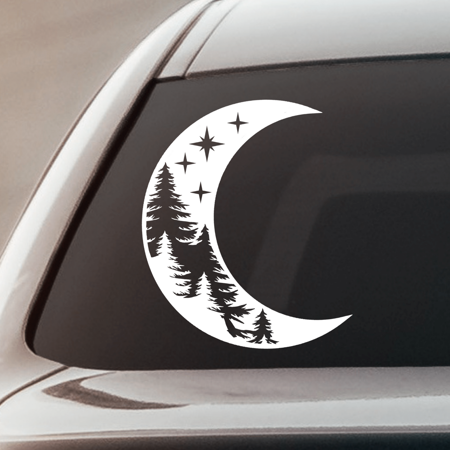 Crescent Moon Vinyl Decal