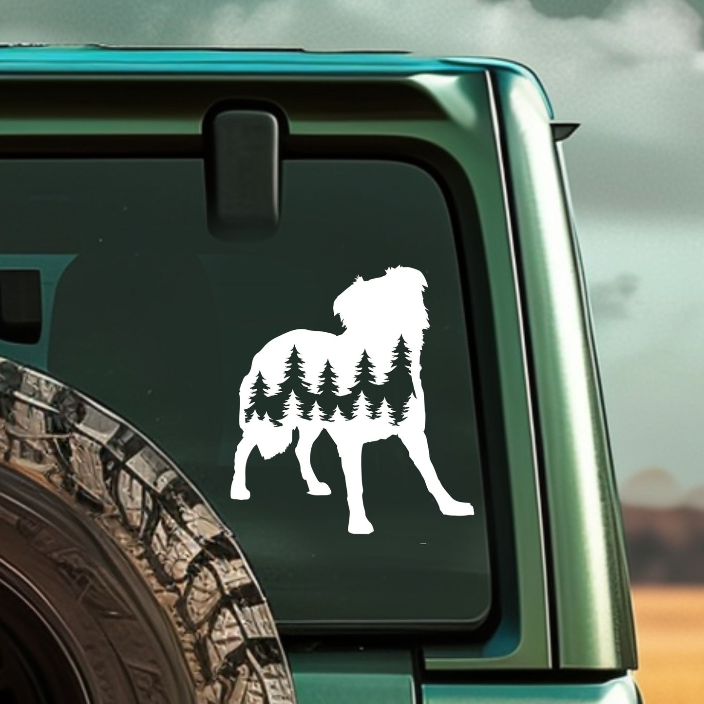 Border Collie Dog Vinyl Decal
