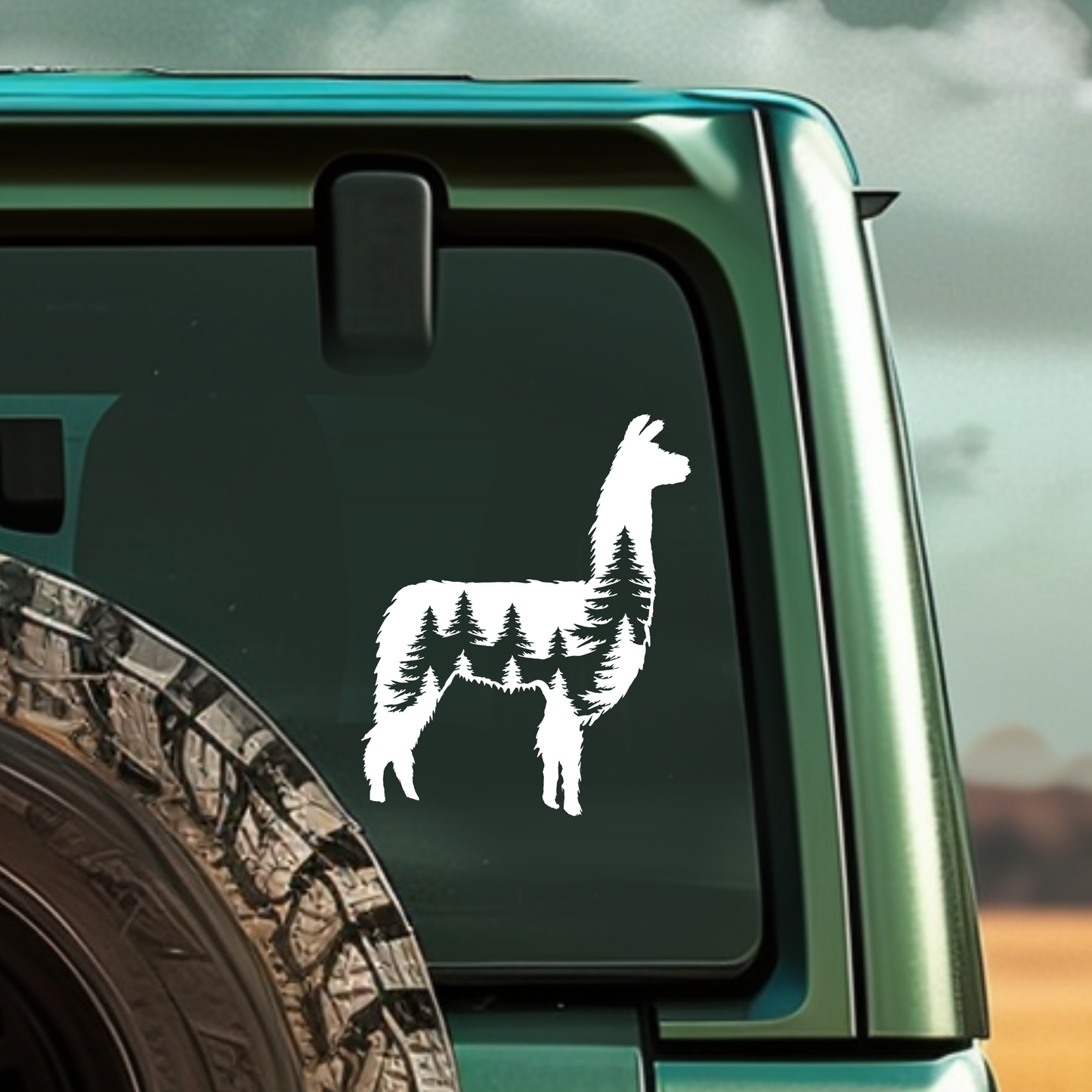 Llama Vinyl Decal