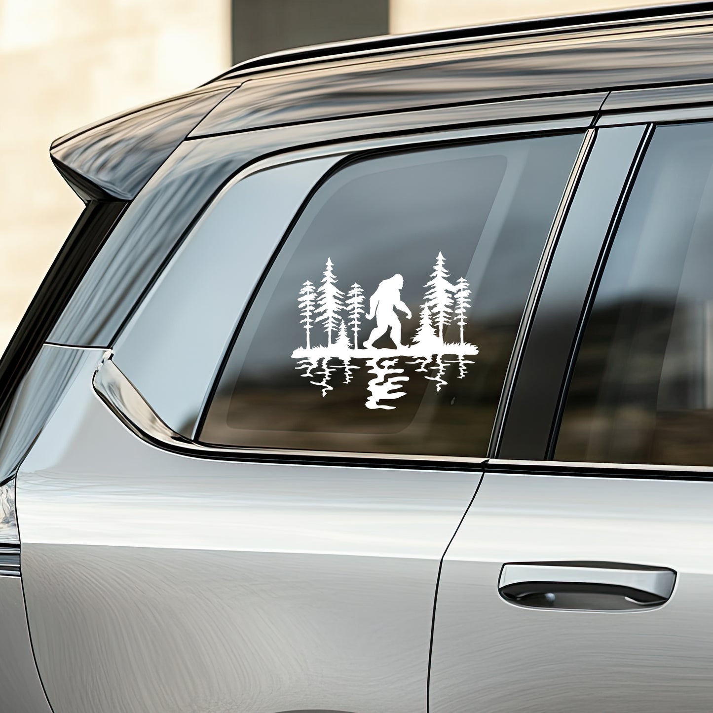 Bigfoot Cryptid Vinyl Decal