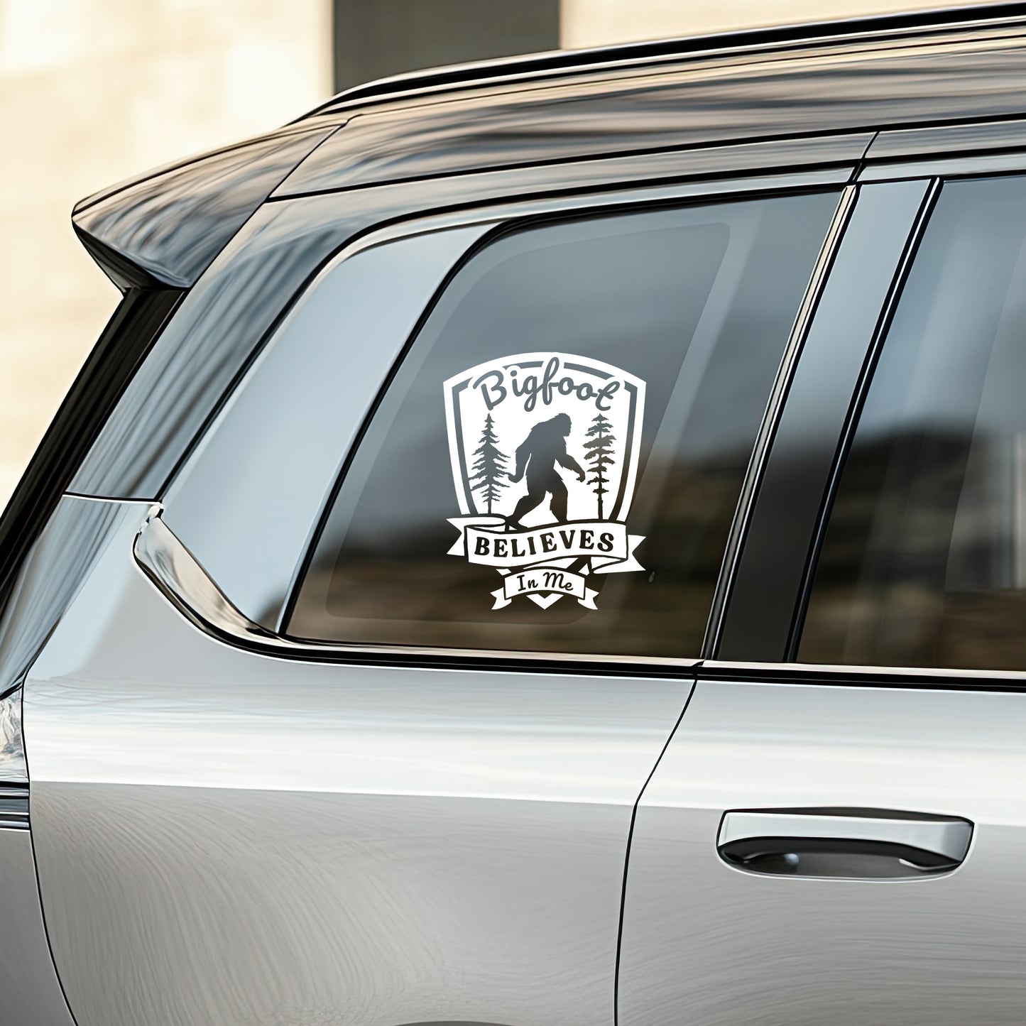 Bigfoot Cryptid Vinyl Decal