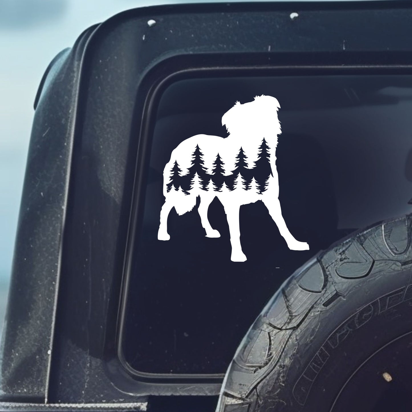 Border Collie Dog Vinyl Decal