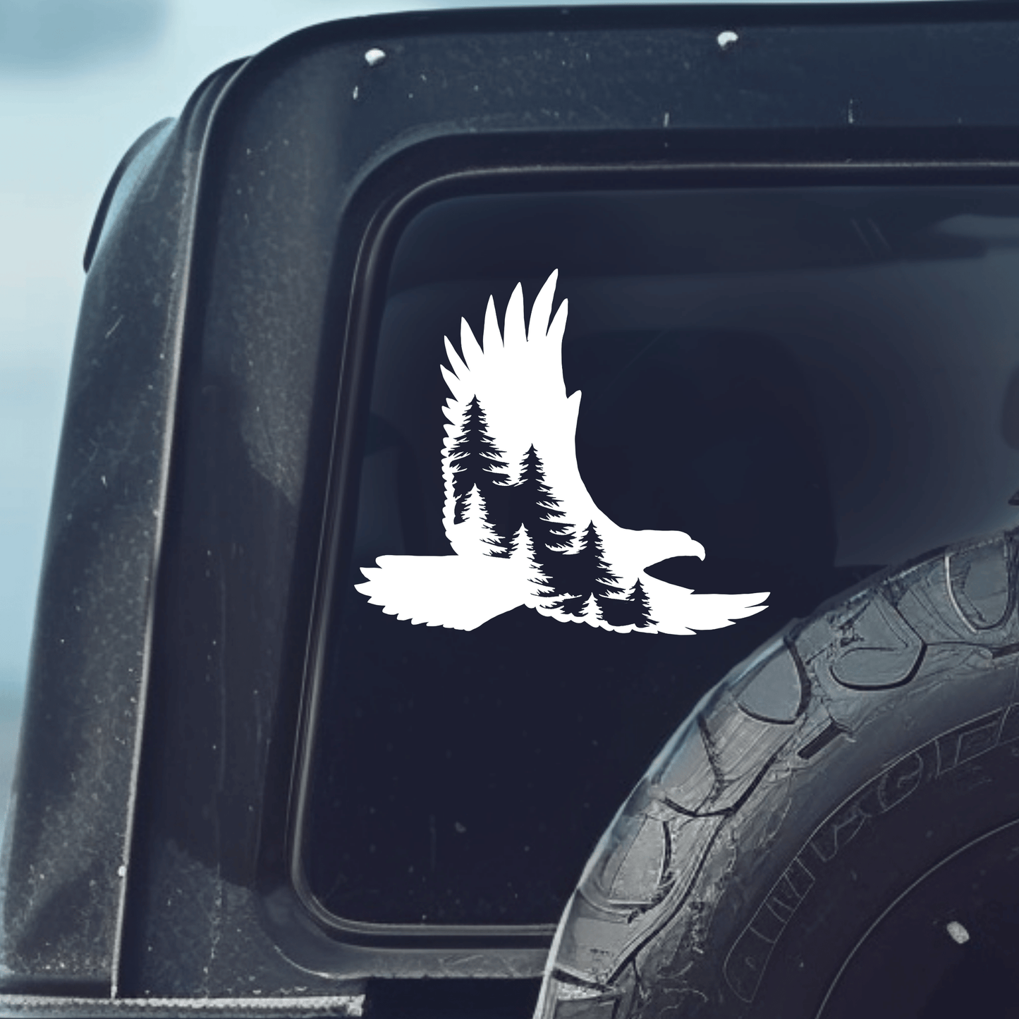 Flying Eagle Vinyl Decal