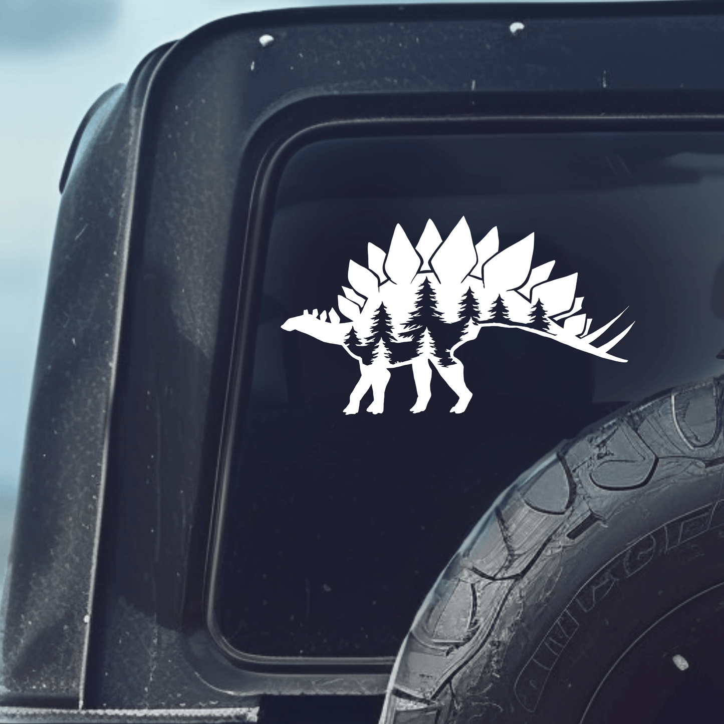 Stegosaurus Vinyl Decal