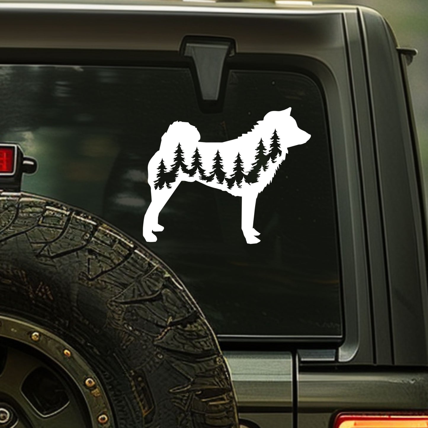 Shiba Inu Dog Vinyl Decal