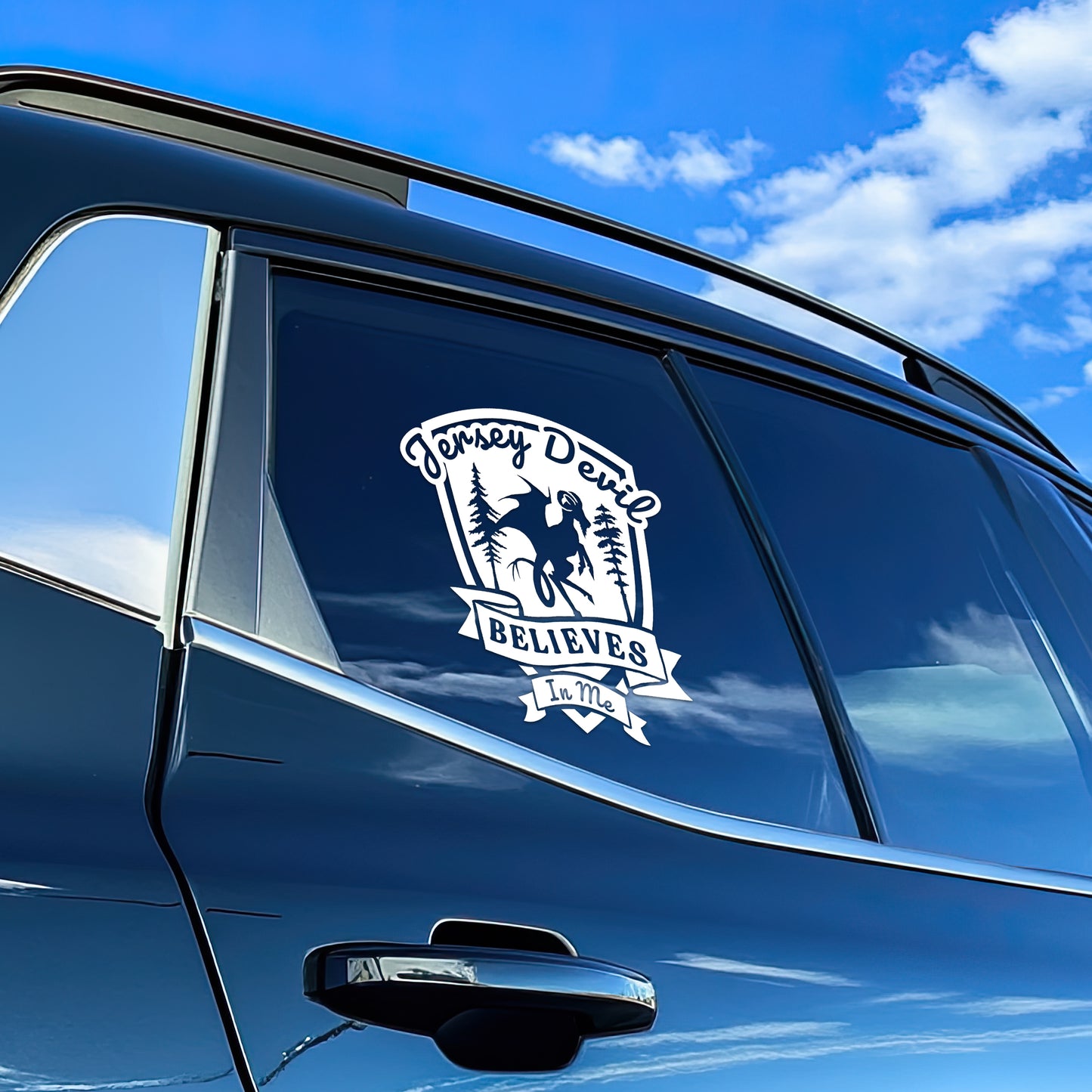 Jersey Devil Cryptid Vinyl Decal