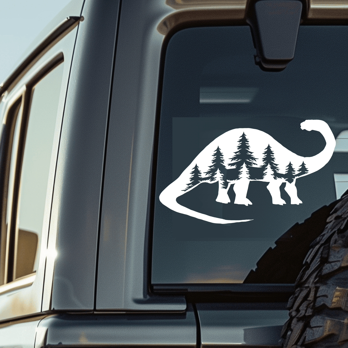 Brontosaurus Vinyl Decal