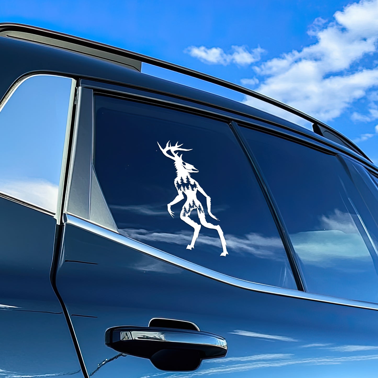 Wendigo Cryptid Vinyl Decal