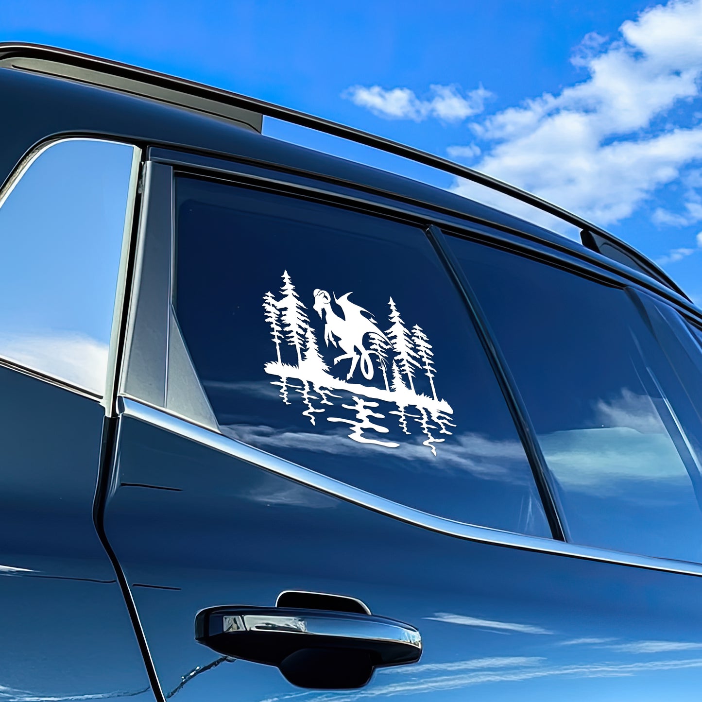 Jersey Devil Cryptid Vinyl Decal