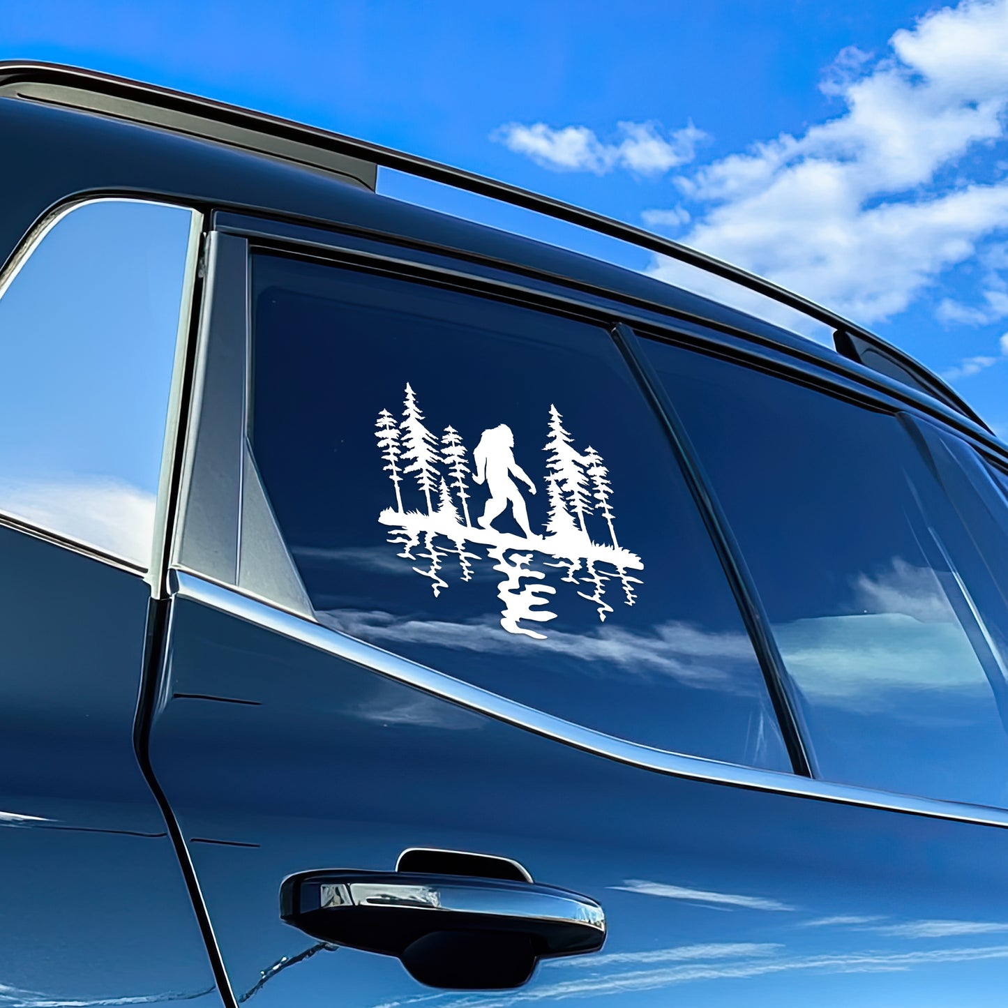 Bigfoot Cryptid Vinyl Decal