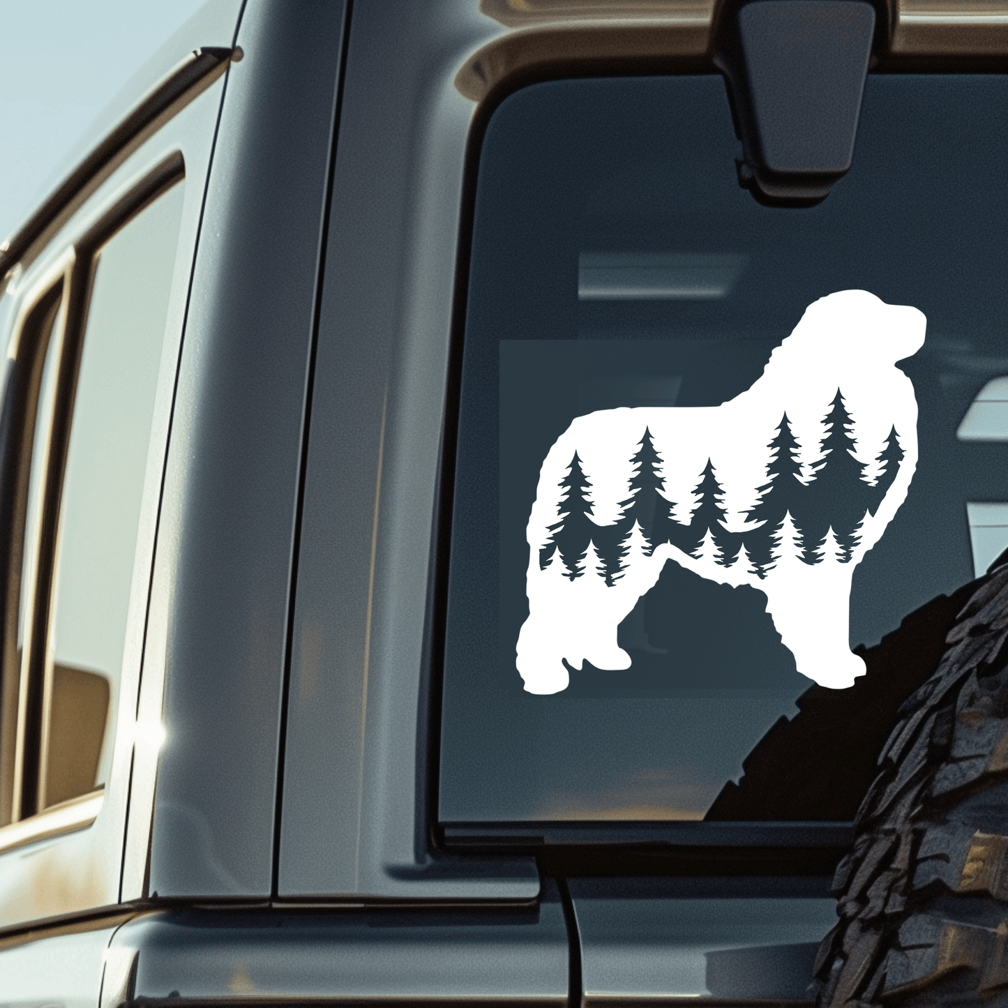 Great Pyrenees Dog Vinyl Decal