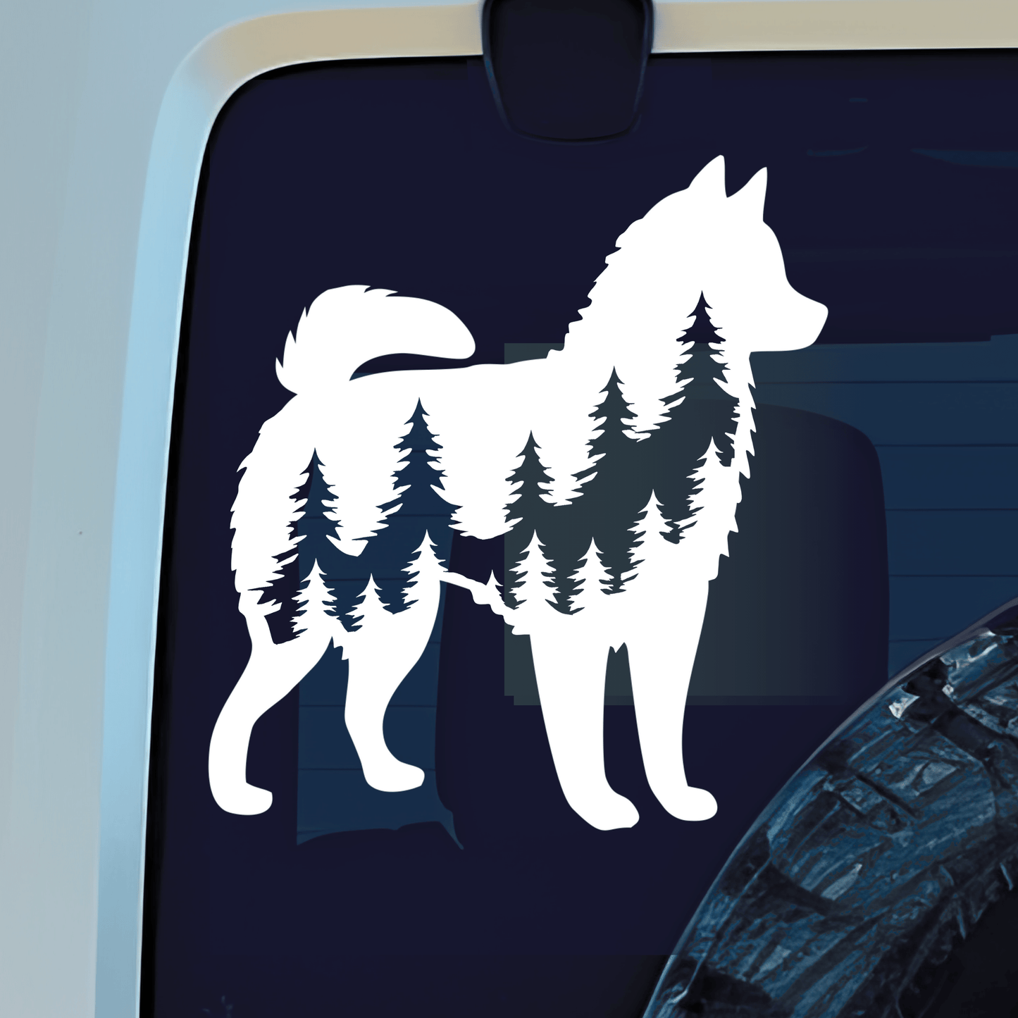 Husky Dog Vinyl Decal