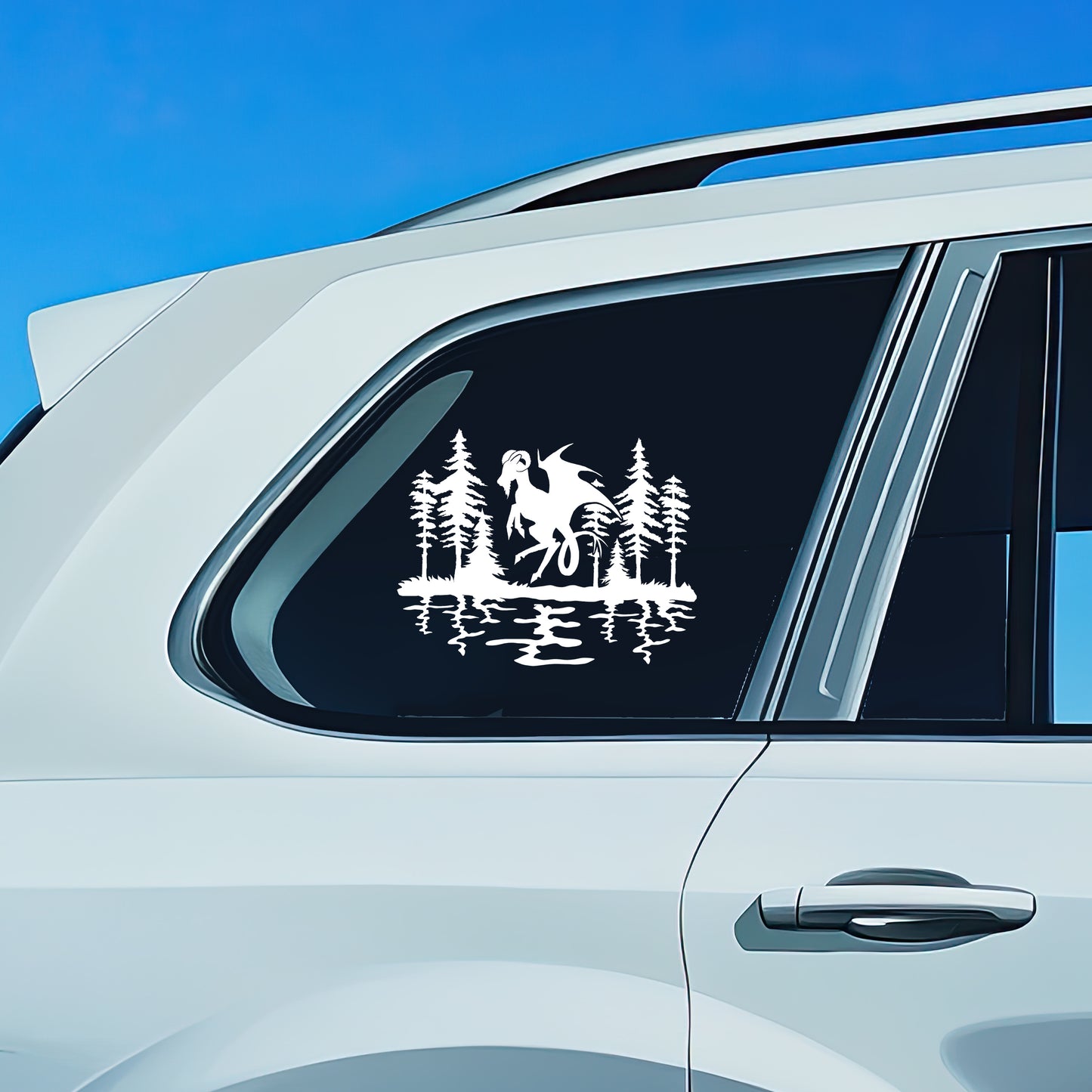 Jersey Devil Cryptid Vinyl Decal