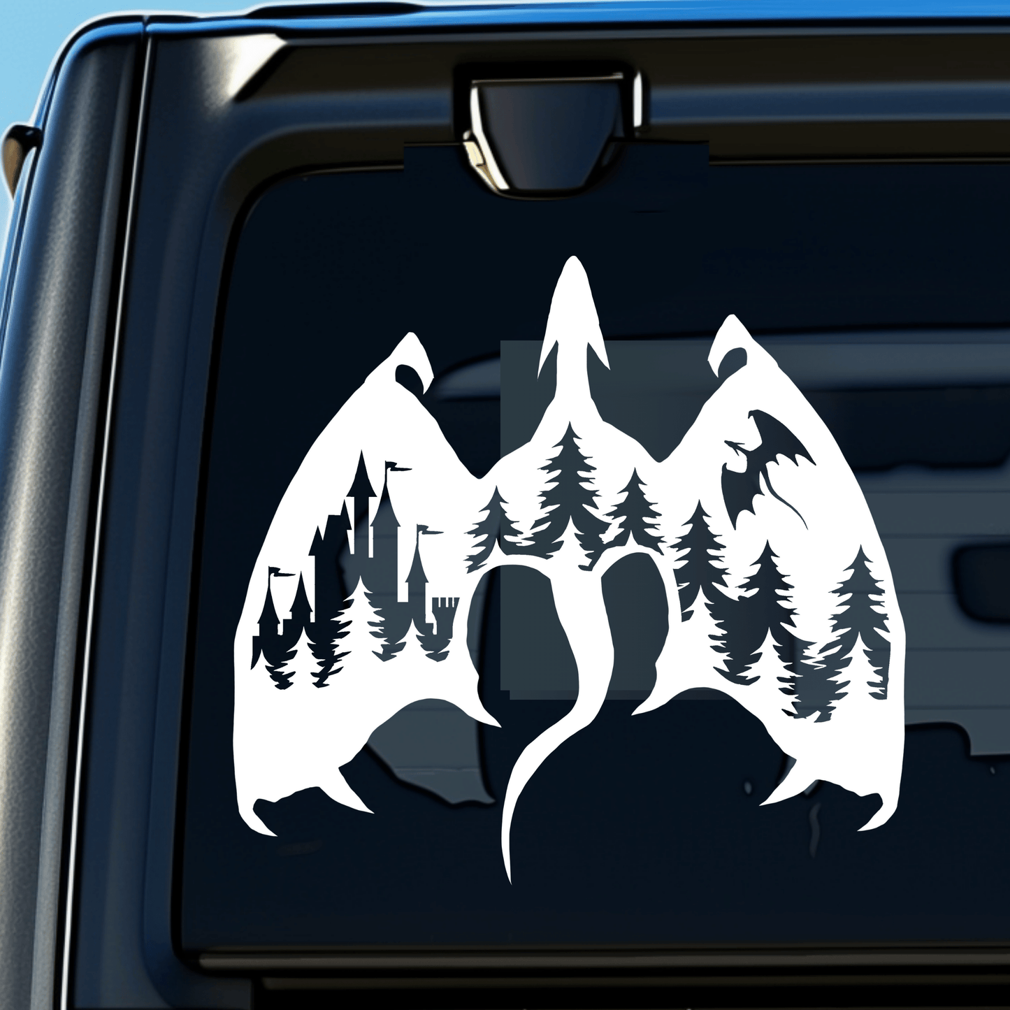 Flying Dragon Vinyl Decal