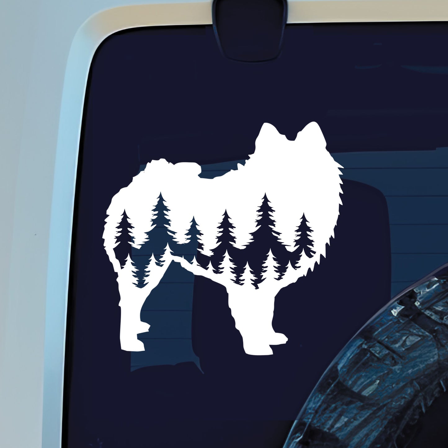 Pomeranian Dog Vinyl Decal