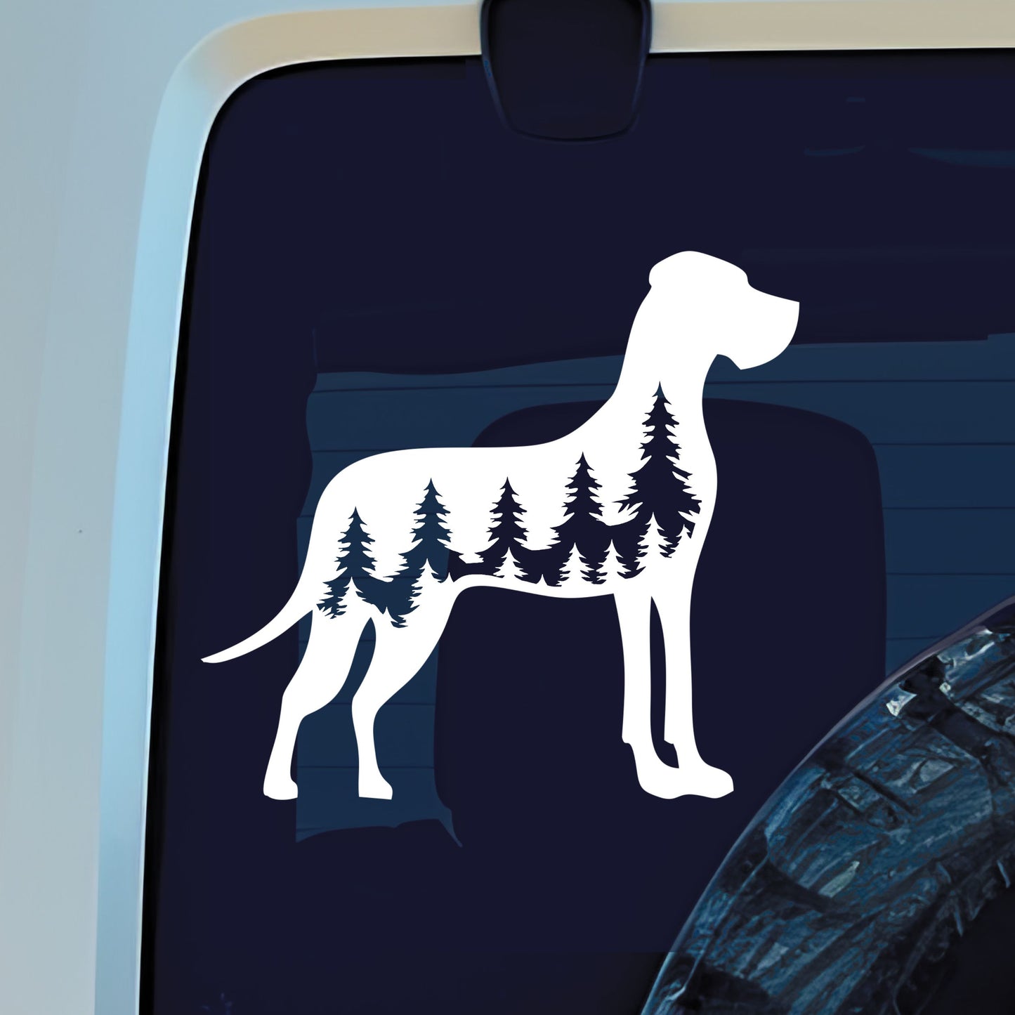 Great Dane Dog Vinyl Decal