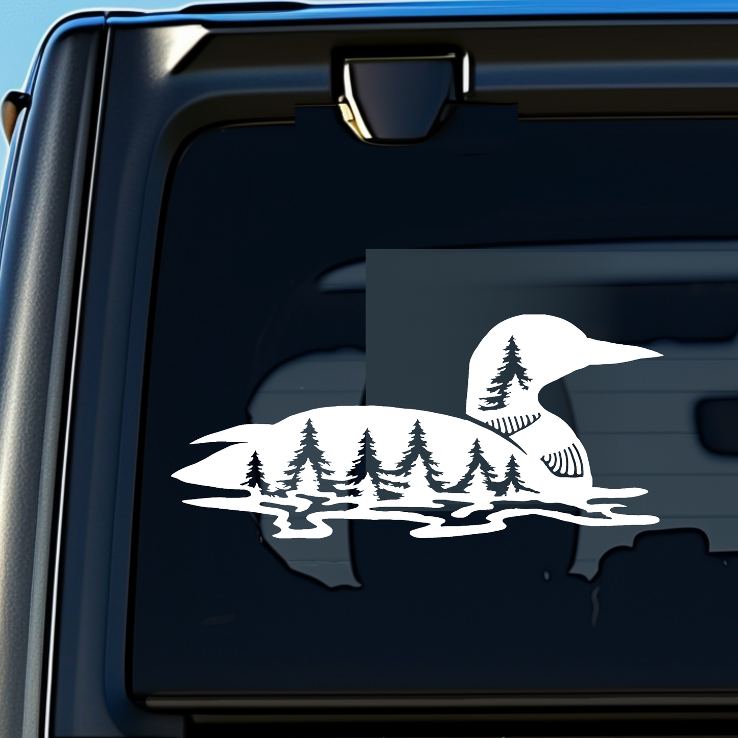 Loon Vinyl Decal