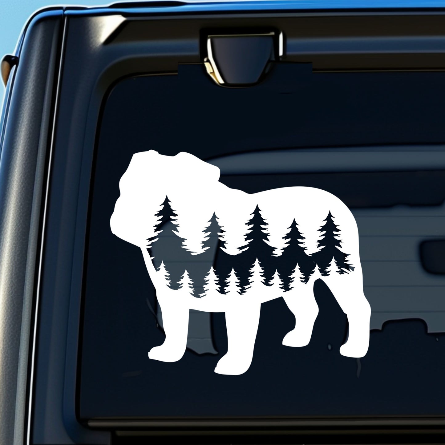 Bulldog Dog Vinyl Decal
