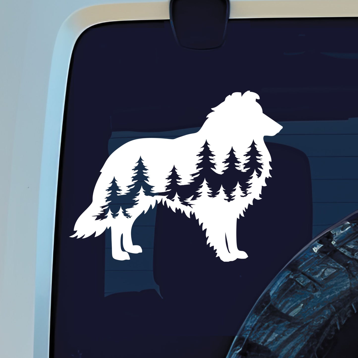 Sheltie Dog Vinyl Decal