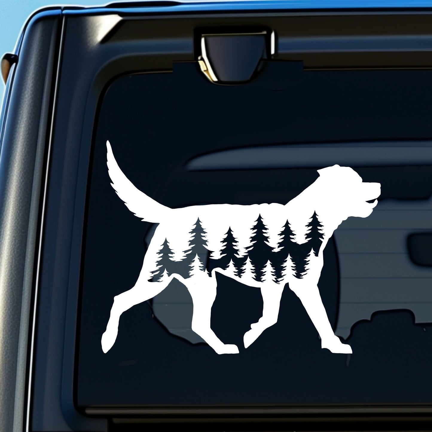 Running Rottweiler Dog Vinyl Decal