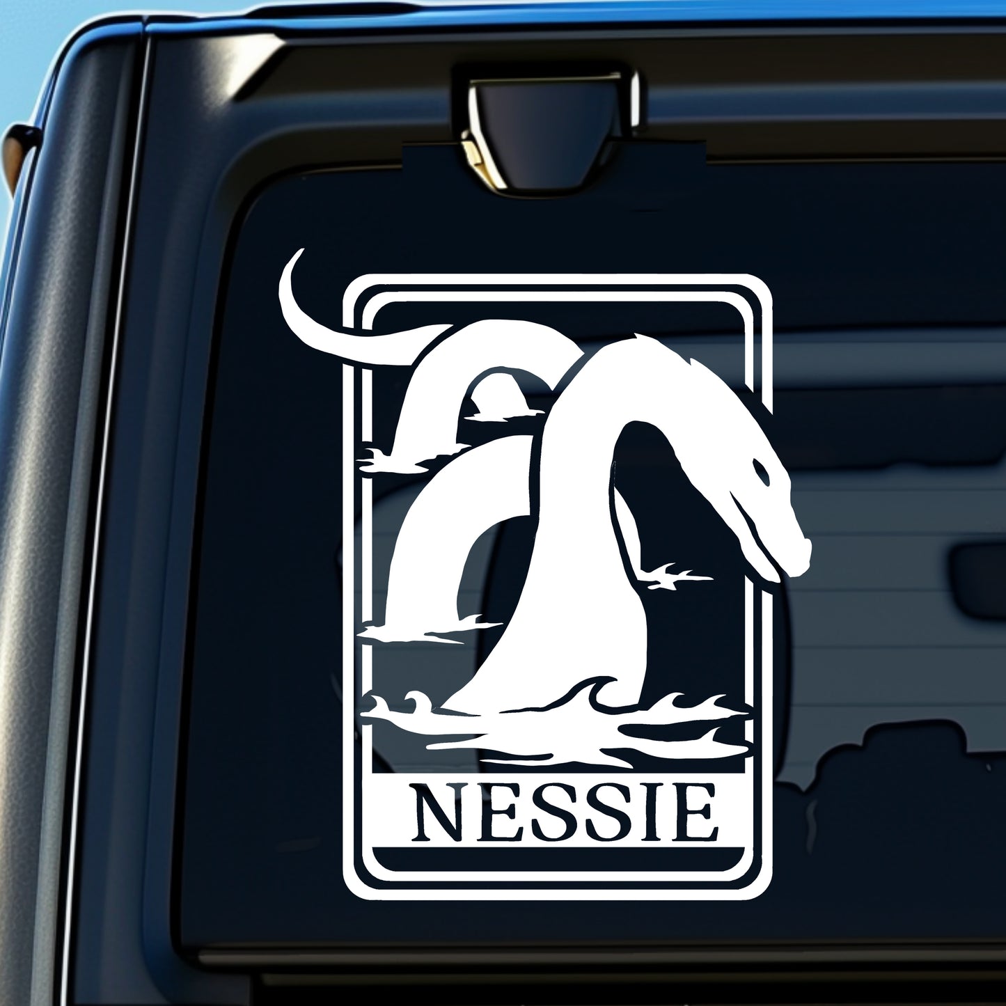 Nessie Cryptid Vinyl Decal