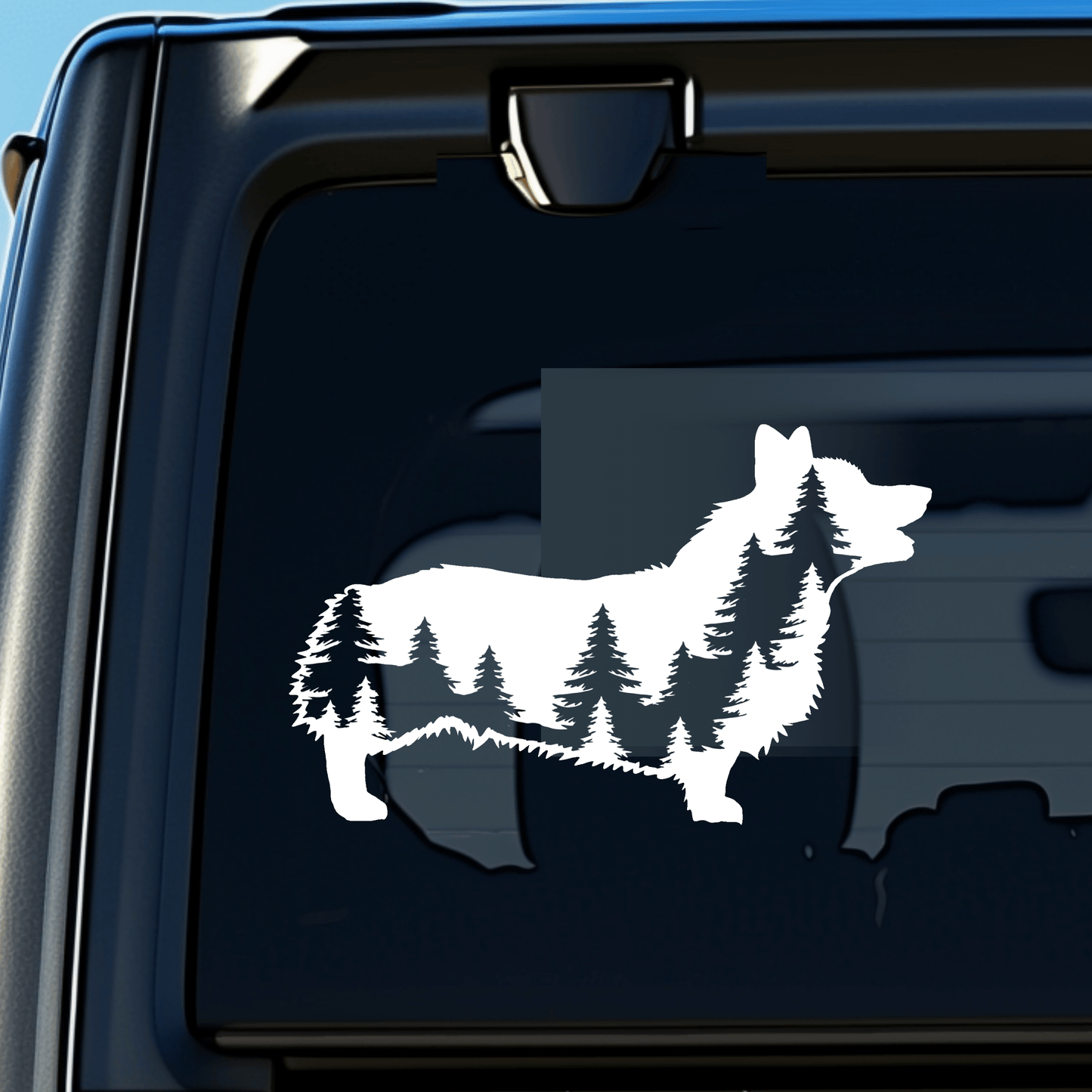 Corgi Dog Vinyl Decal
