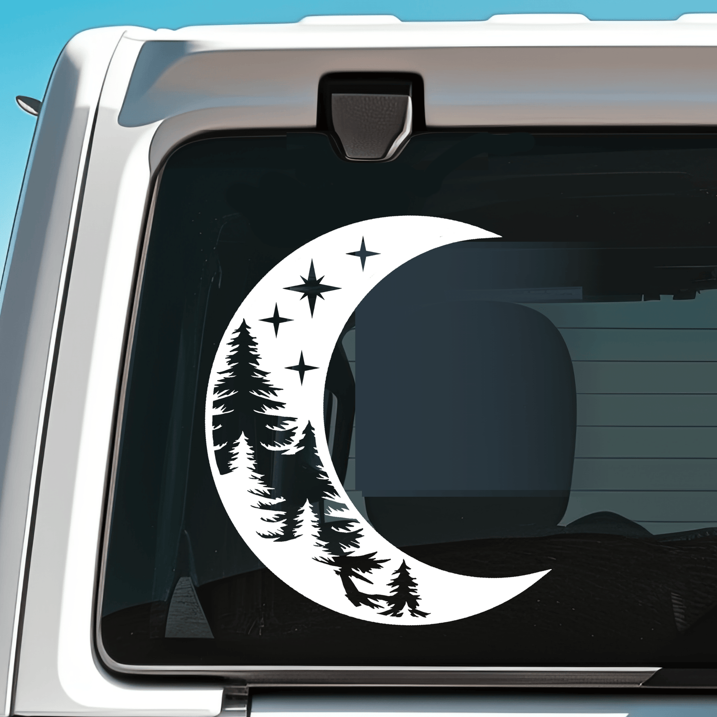 Crescent Moon Vinyl Decal