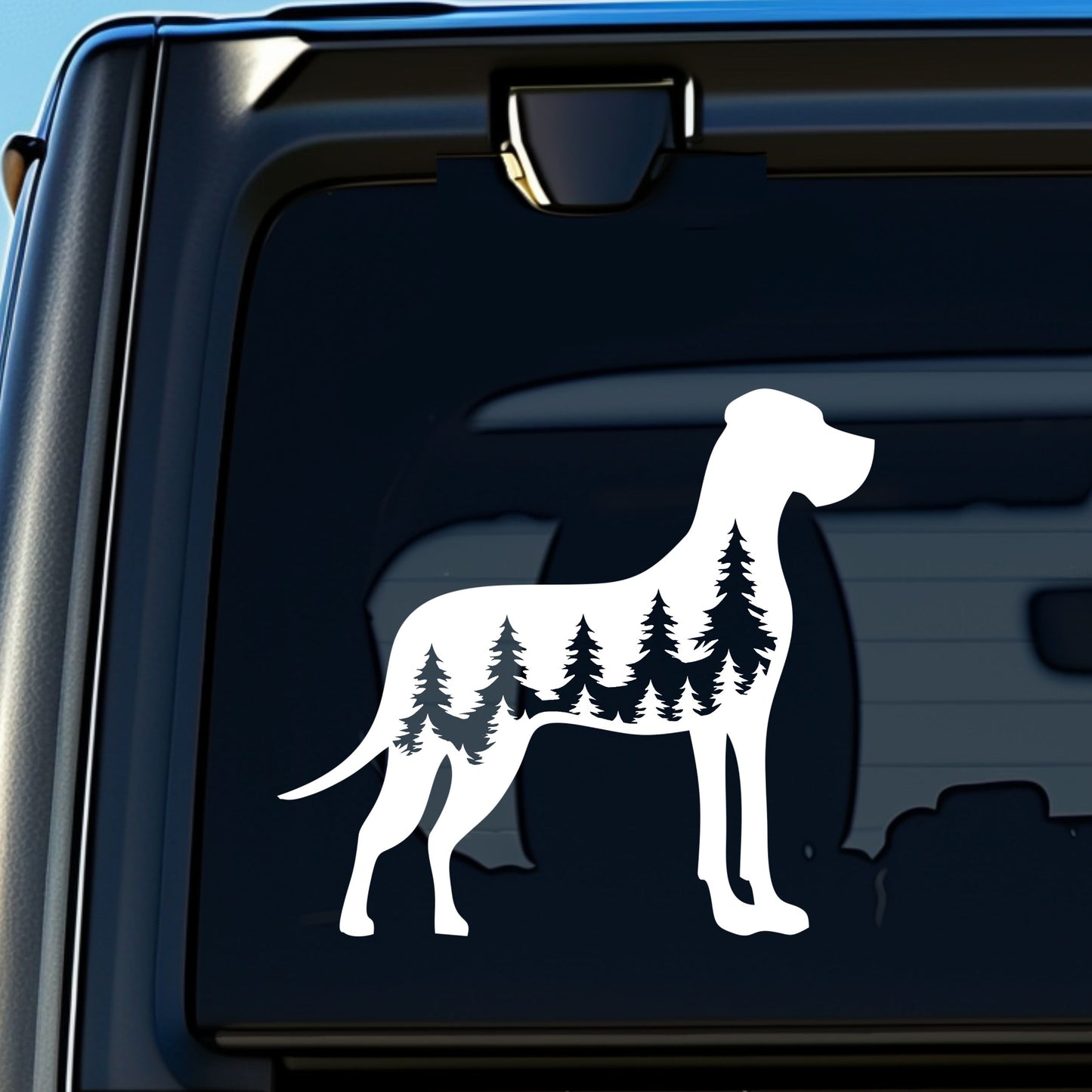 Great Dane Dog Vinyl Decal