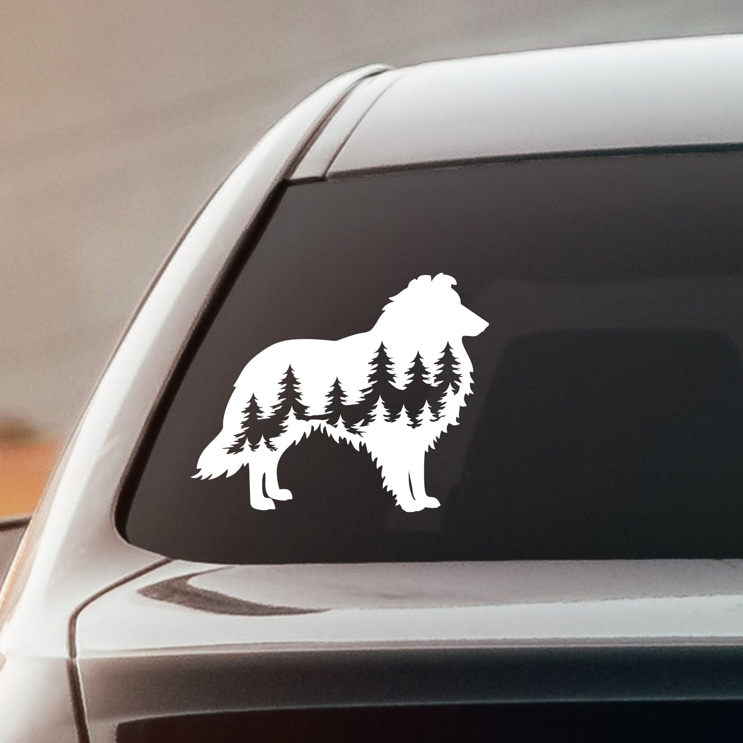 Sheltie Dog Vinyl Decal
