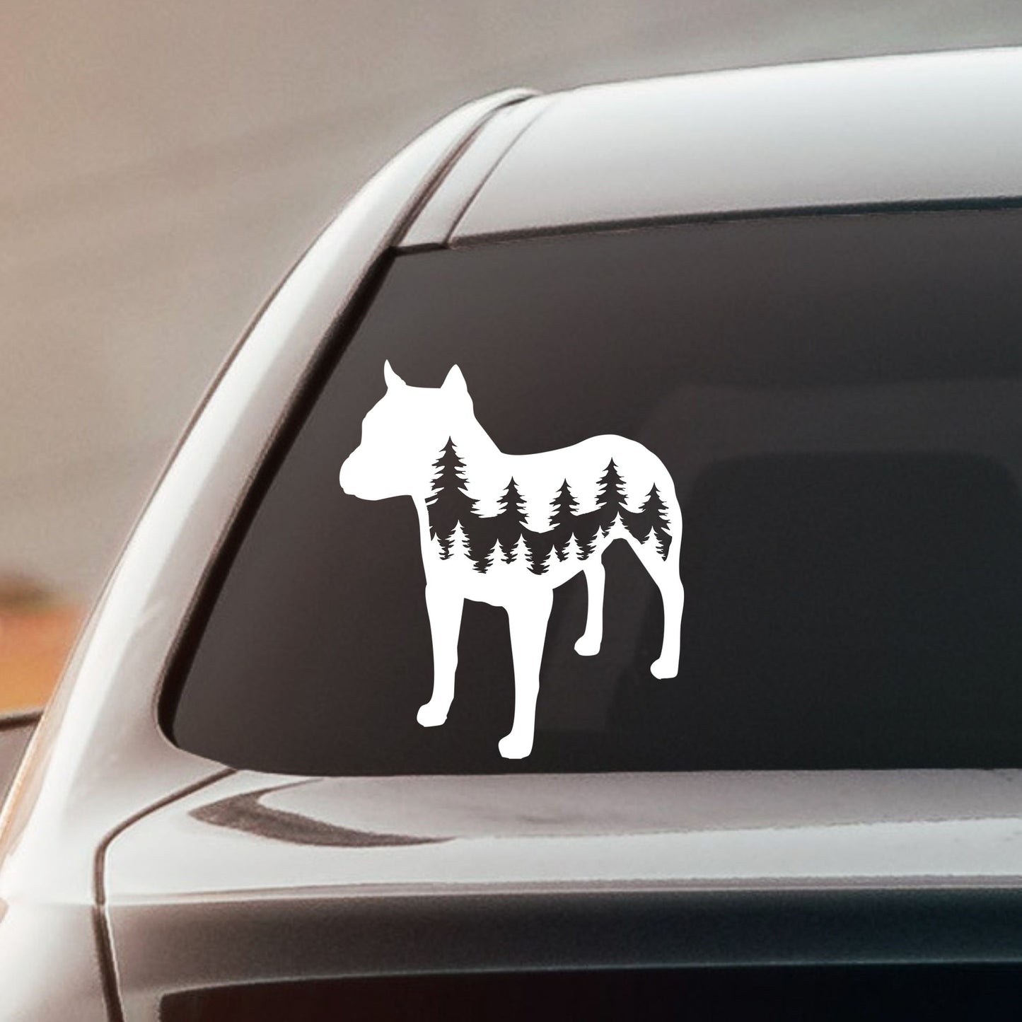Pitbull Dog Vinyl Decal