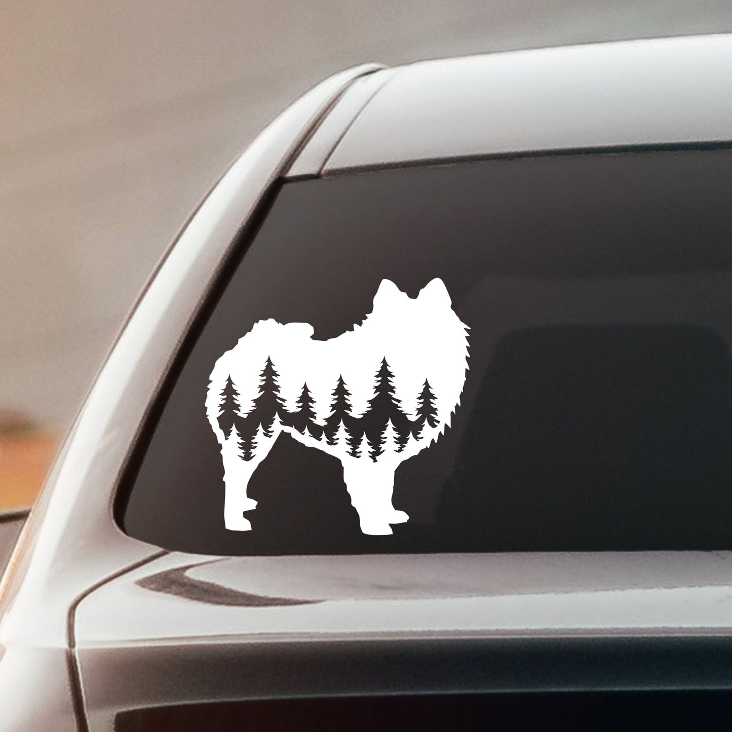 Pomeranian Dog Vinyl Decal