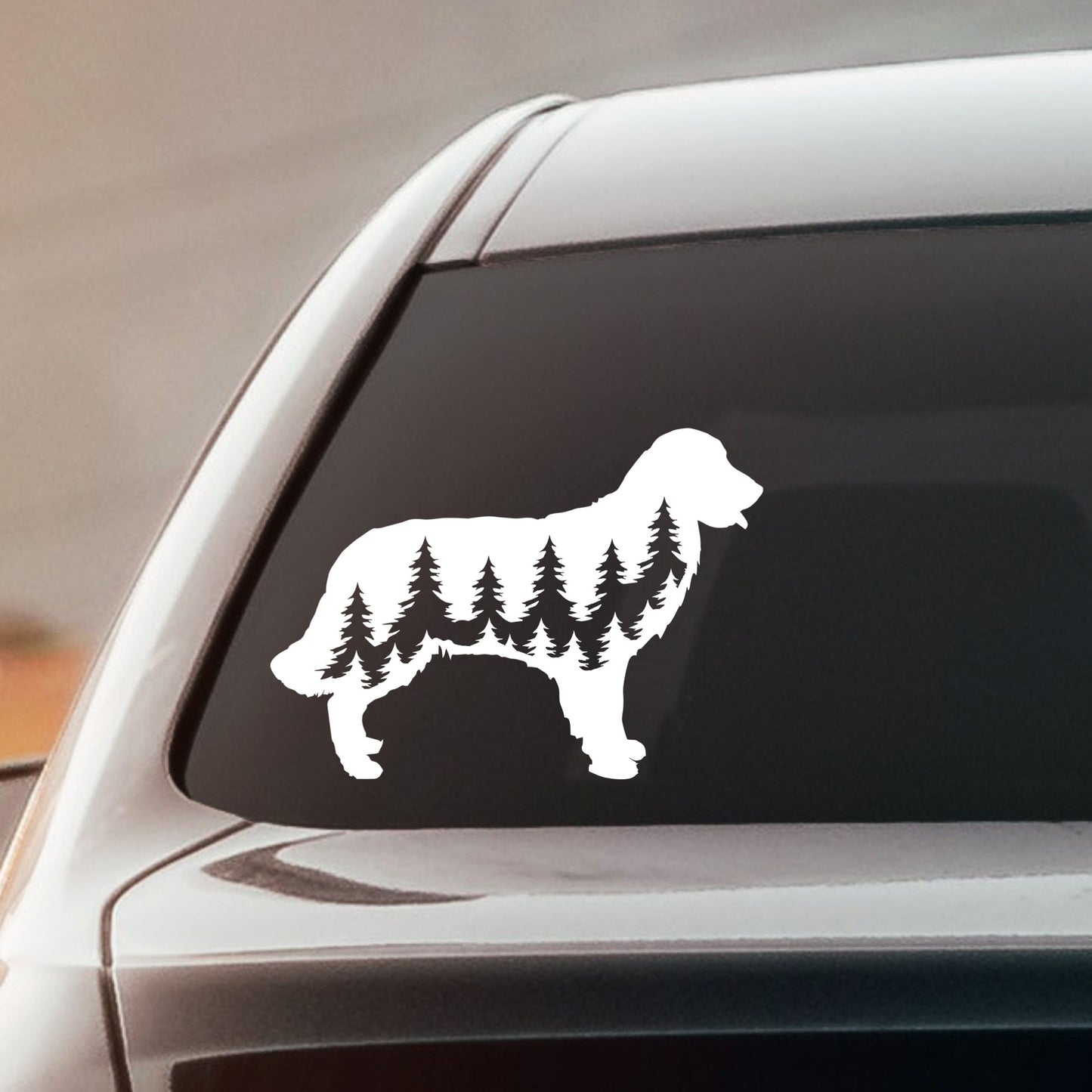 Golden Retriever Dog Vinyl Decal