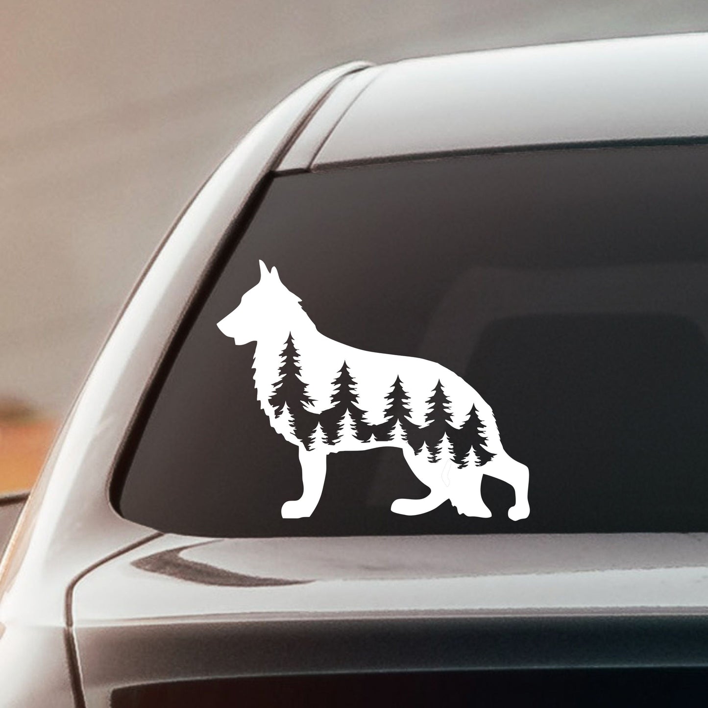 German Shepherd Dog Vinyl Decal