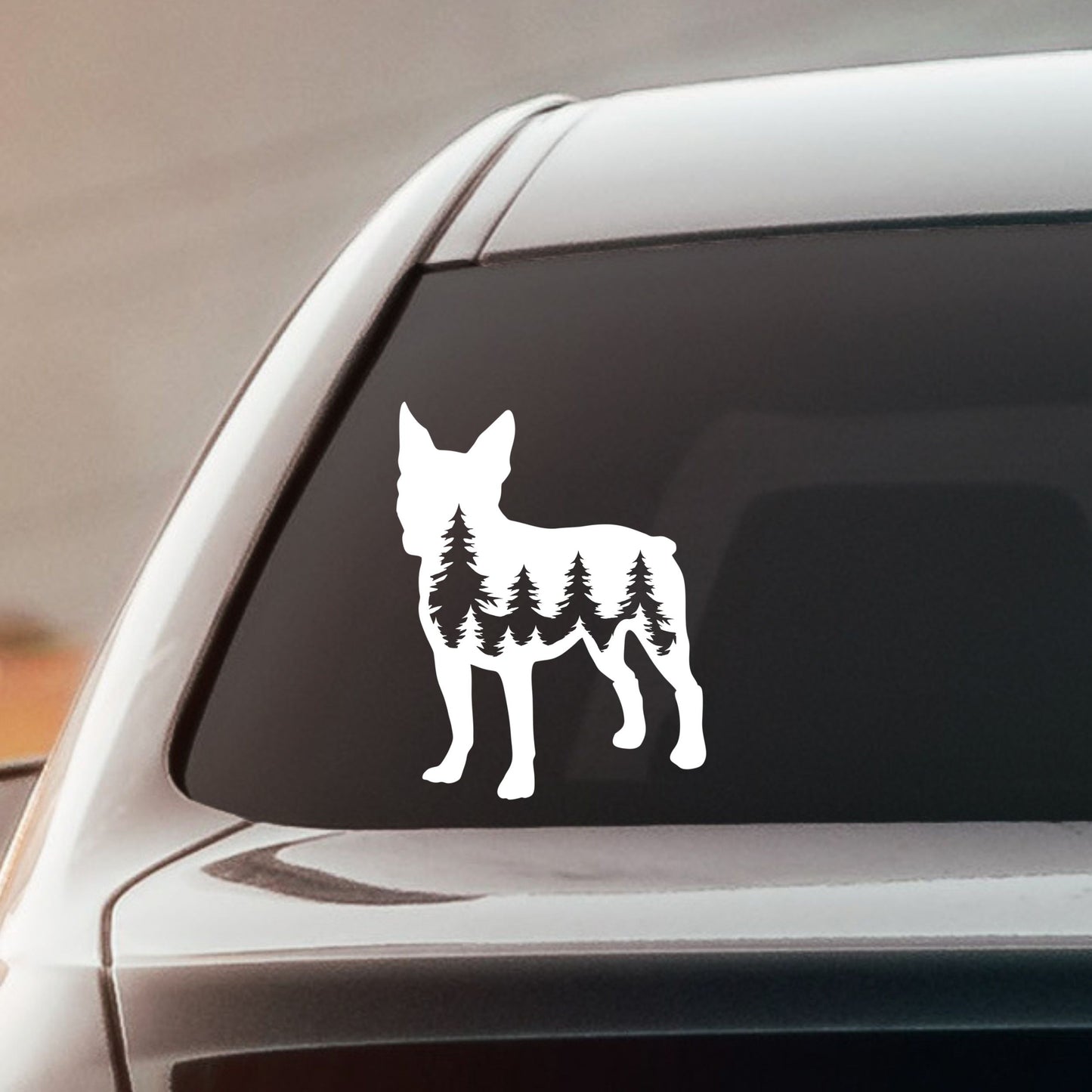 Boston Terrier Dog Vinyl Decal