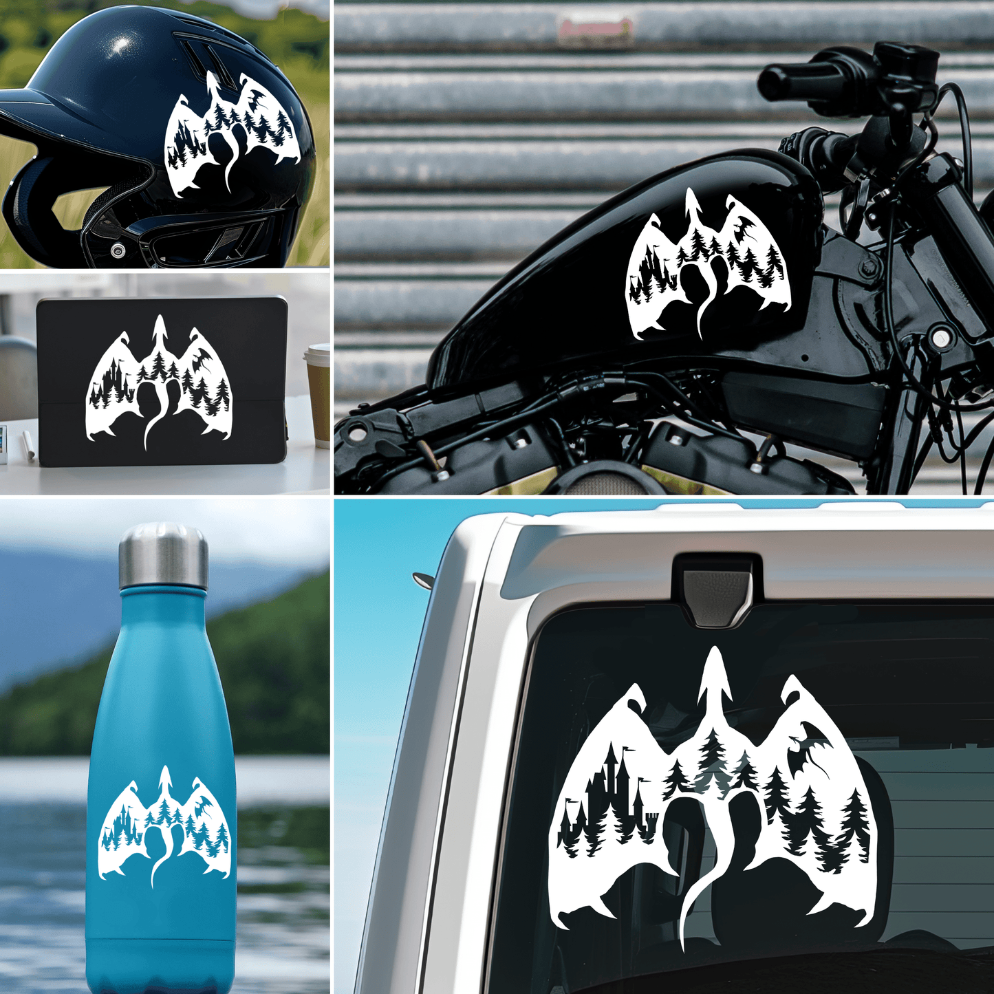 Flying Dragon Vinyl Decal