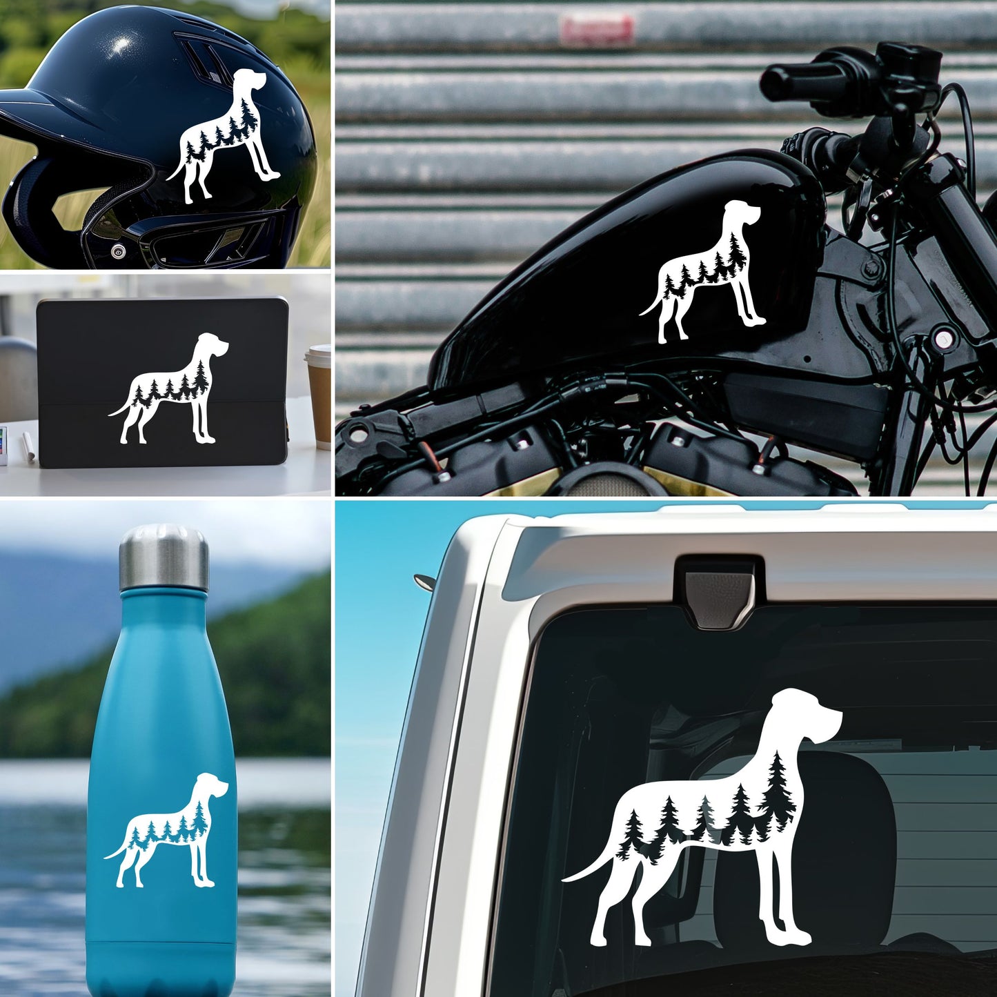 Great Dane Dog Vinyl Decal