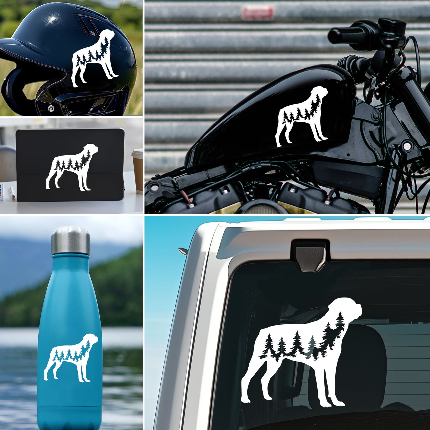 Rottweiler Dog Vinyl Decal