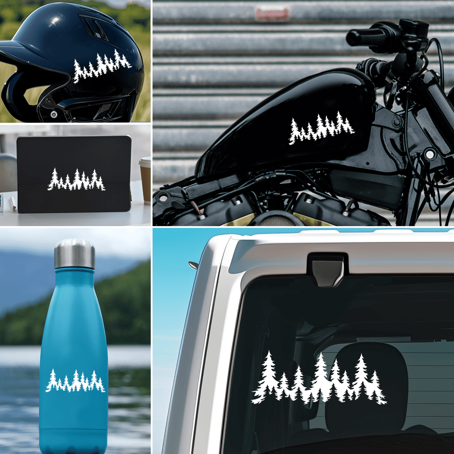 Treeline Vinyl Decal