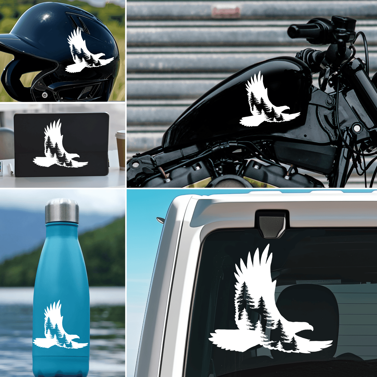 Flying Eagle Vinyl Decal