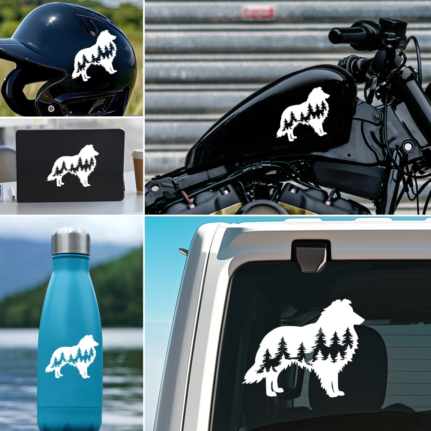 Sheltie Dog Vinyl Decal