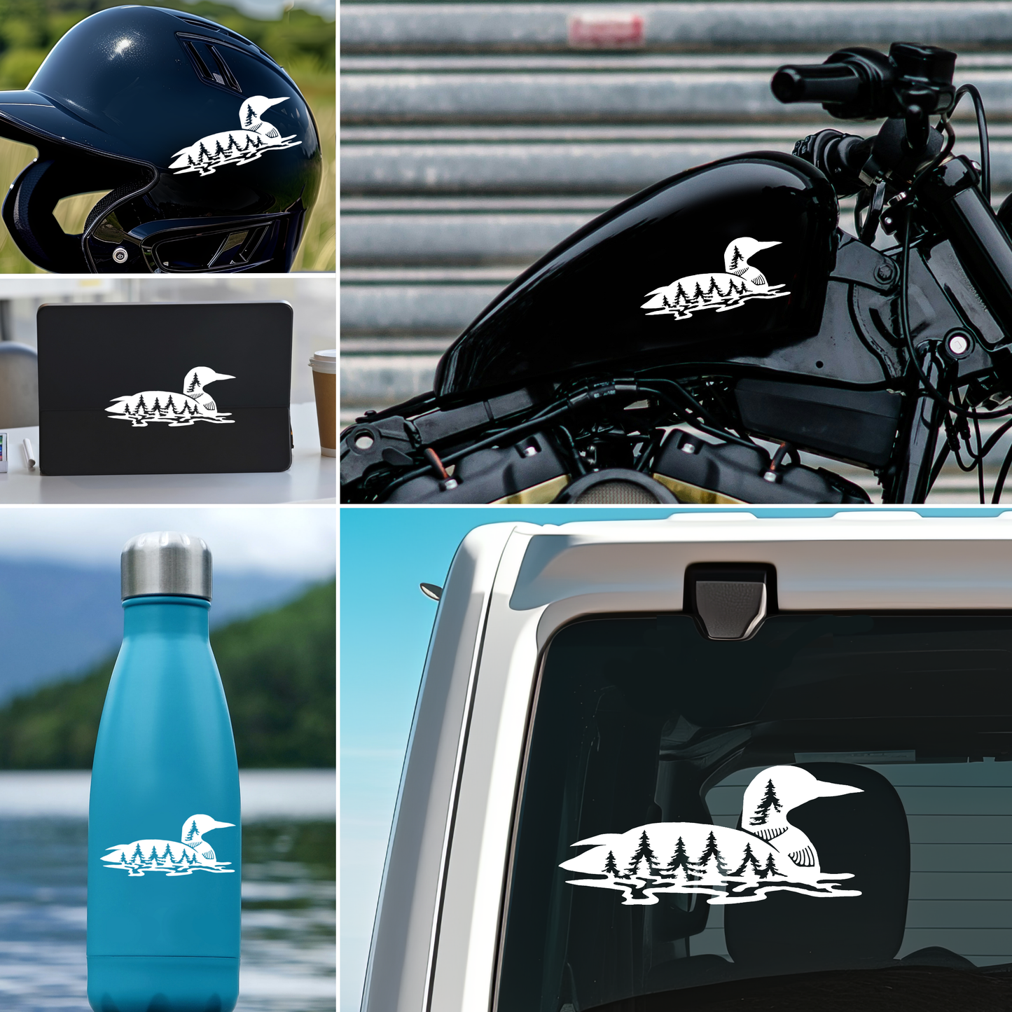 Loon Vinyl Decal