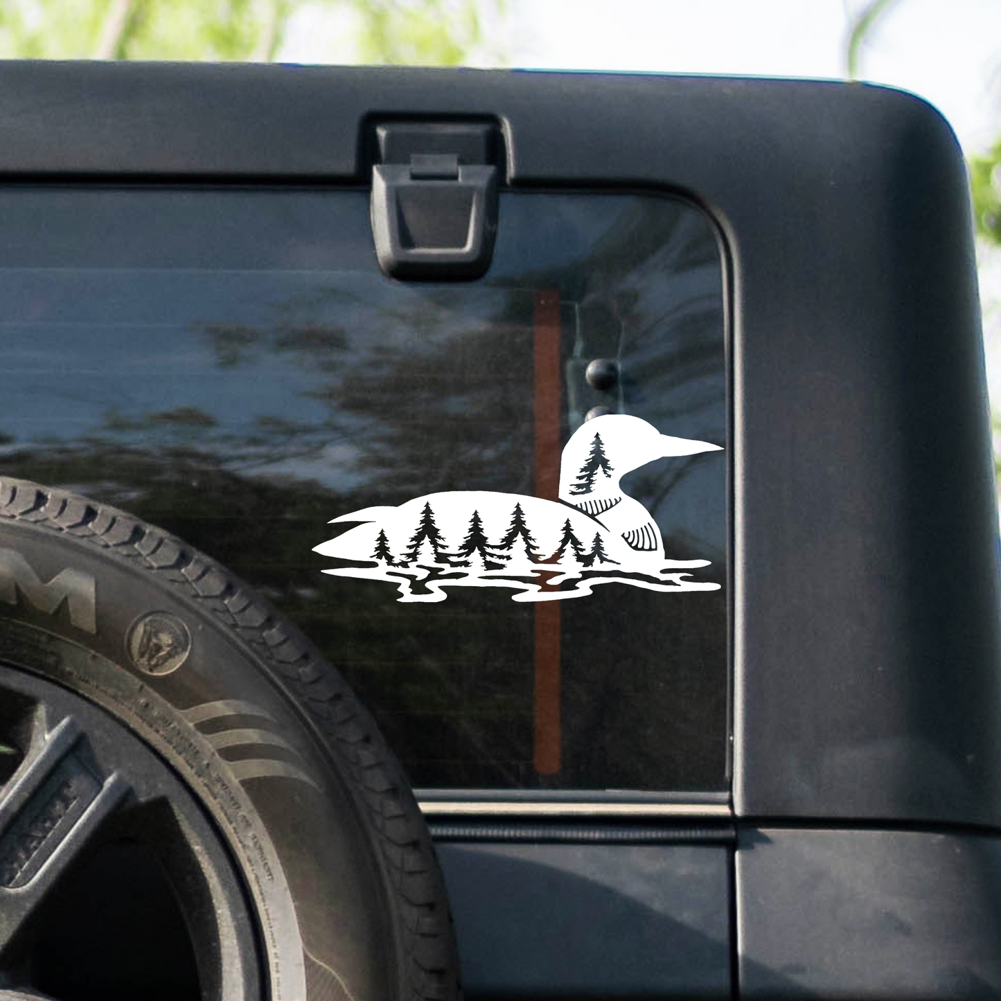 Loon Vinyl Decal