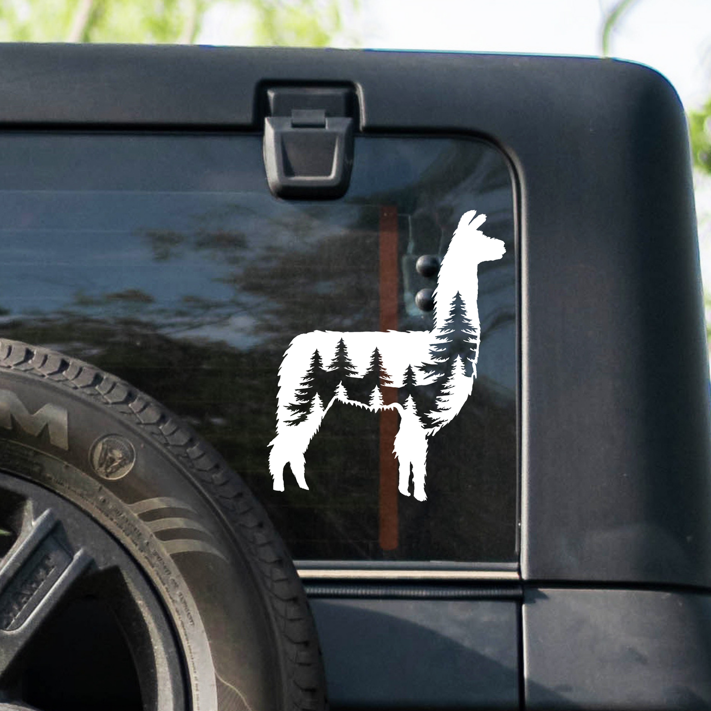 Llama Vinyl Decal