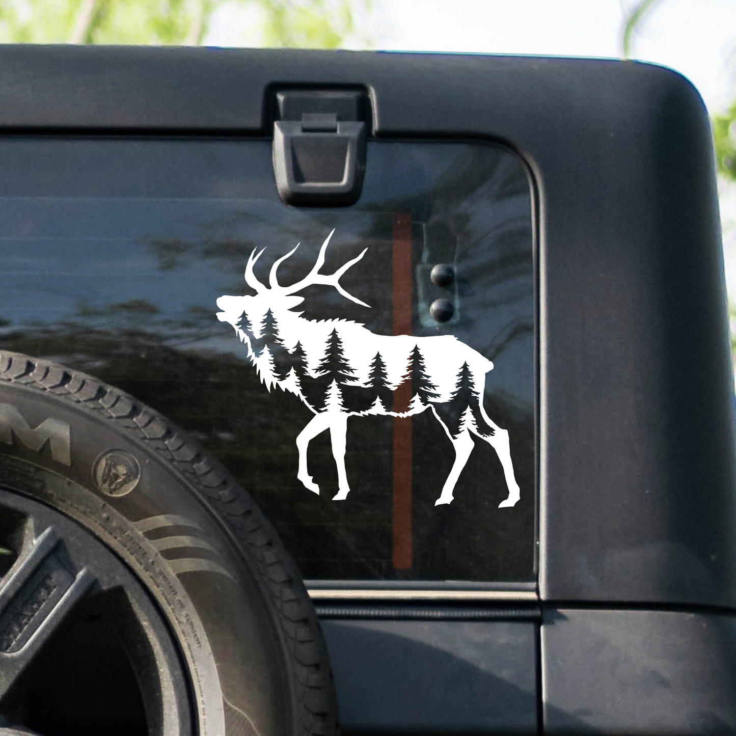 Elk Vinyl Decal