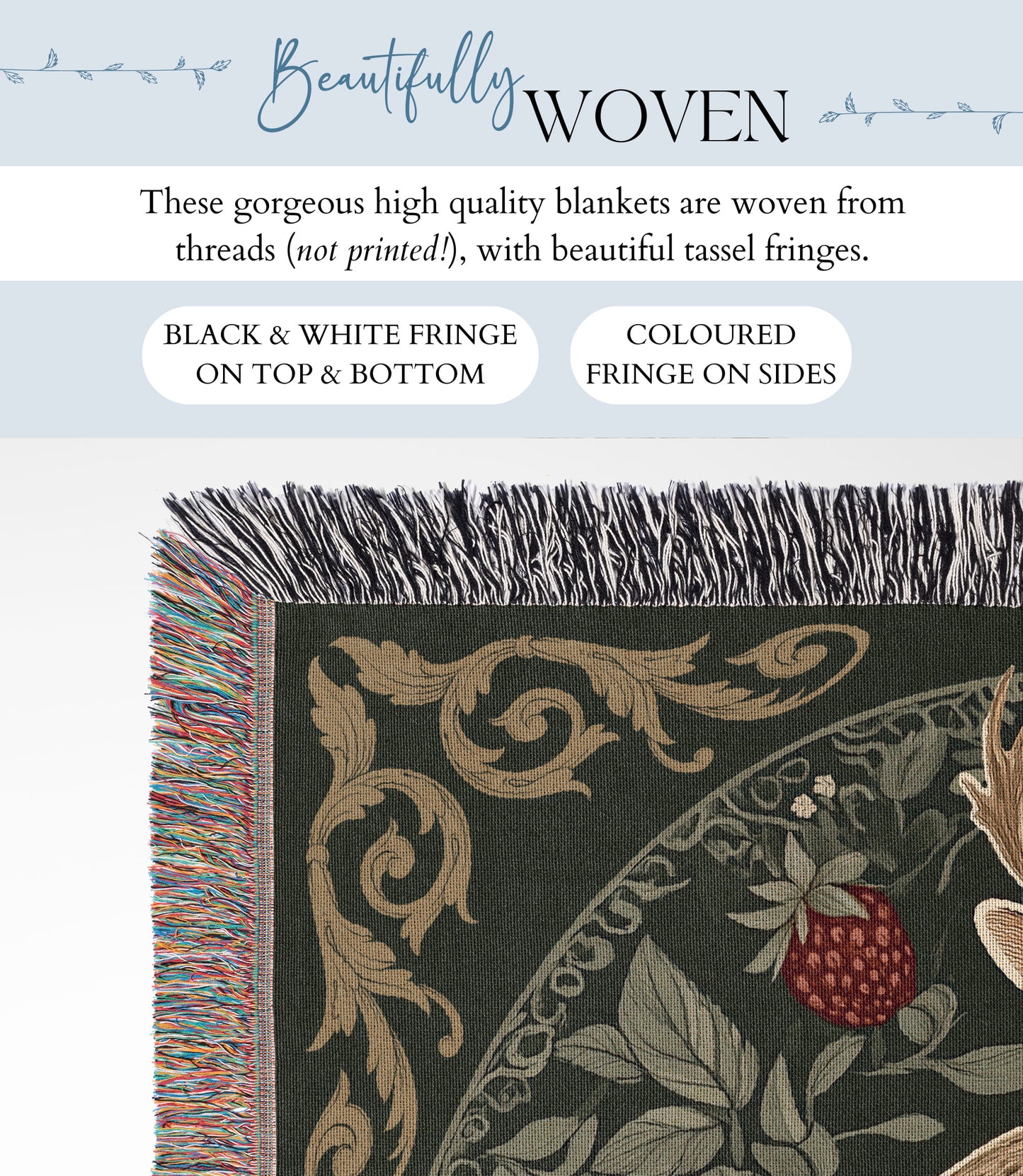 Jackalope Woven Blanket