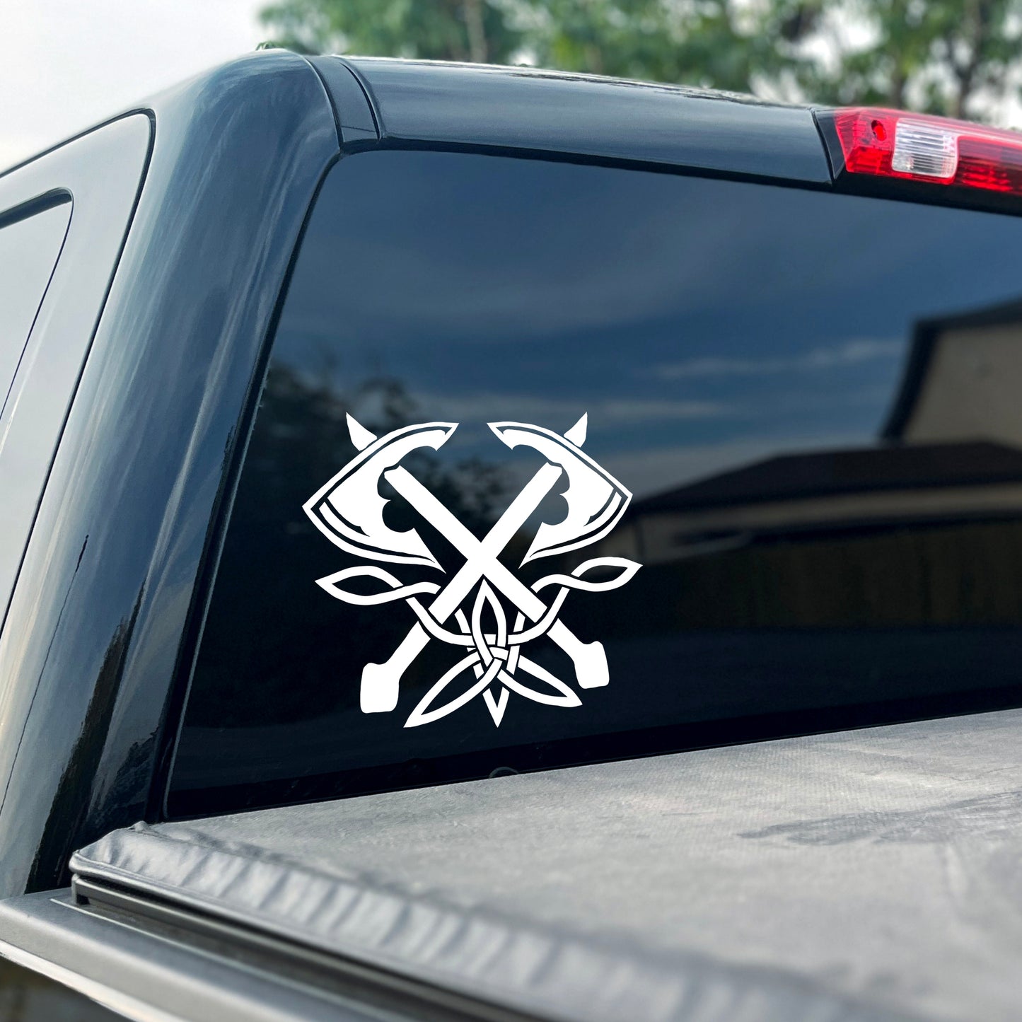 Viking Axe Vinyl Decal