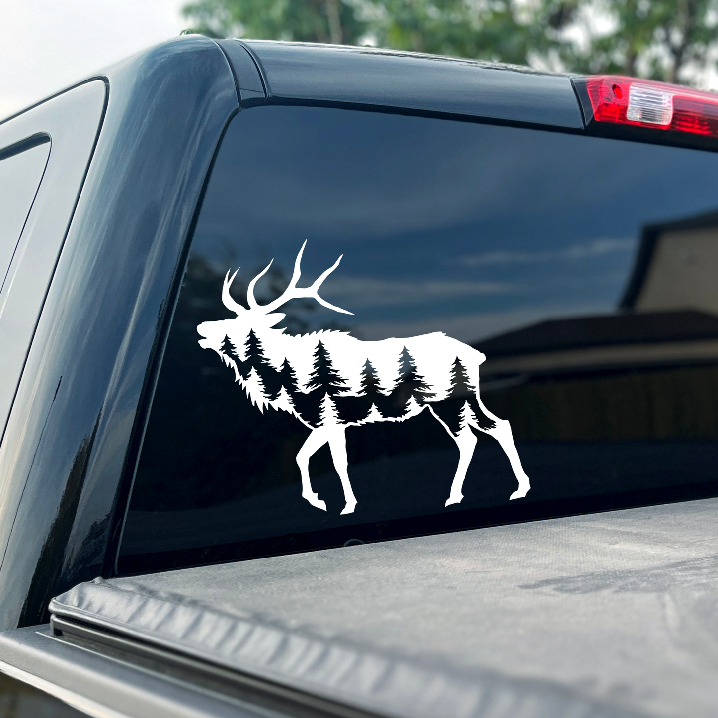 Elk Vinyl Decal