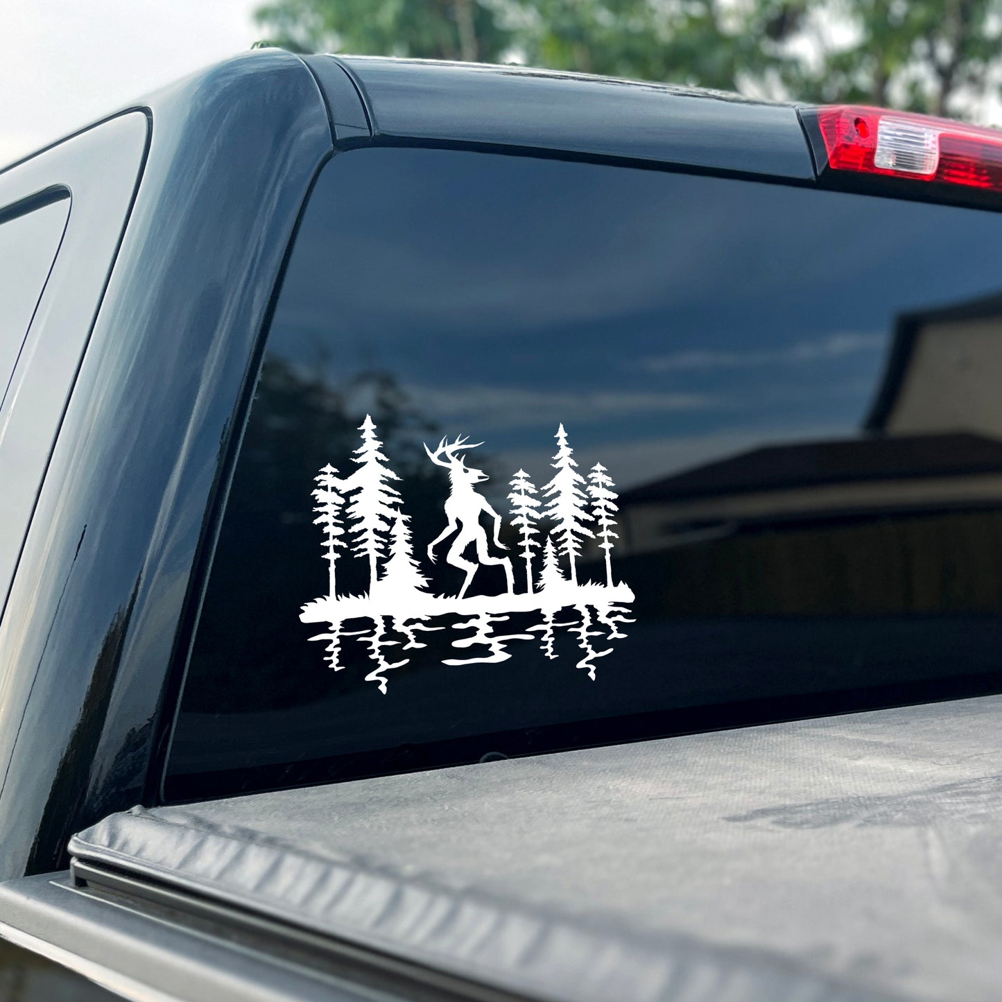 Wendigo Cryptid Vinyl Decal