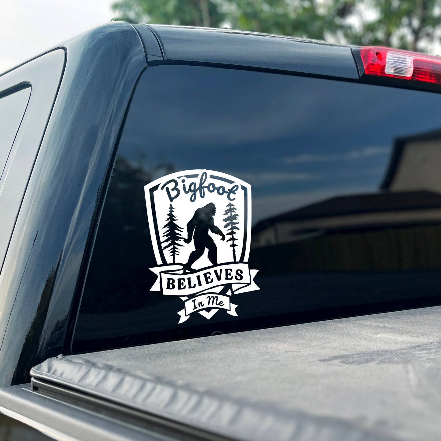 Bigfoot Cryptid Vinyl Decal